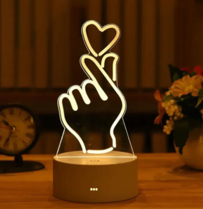 GlowCharm 3D Night Light